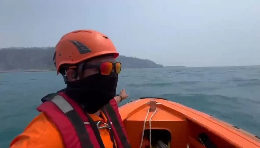 Pencarian 5 jurnalis dan 3 awak kapal speed boat yang hilang kontak di Selat Sunda terus dimaksimal ke sejumlah titik